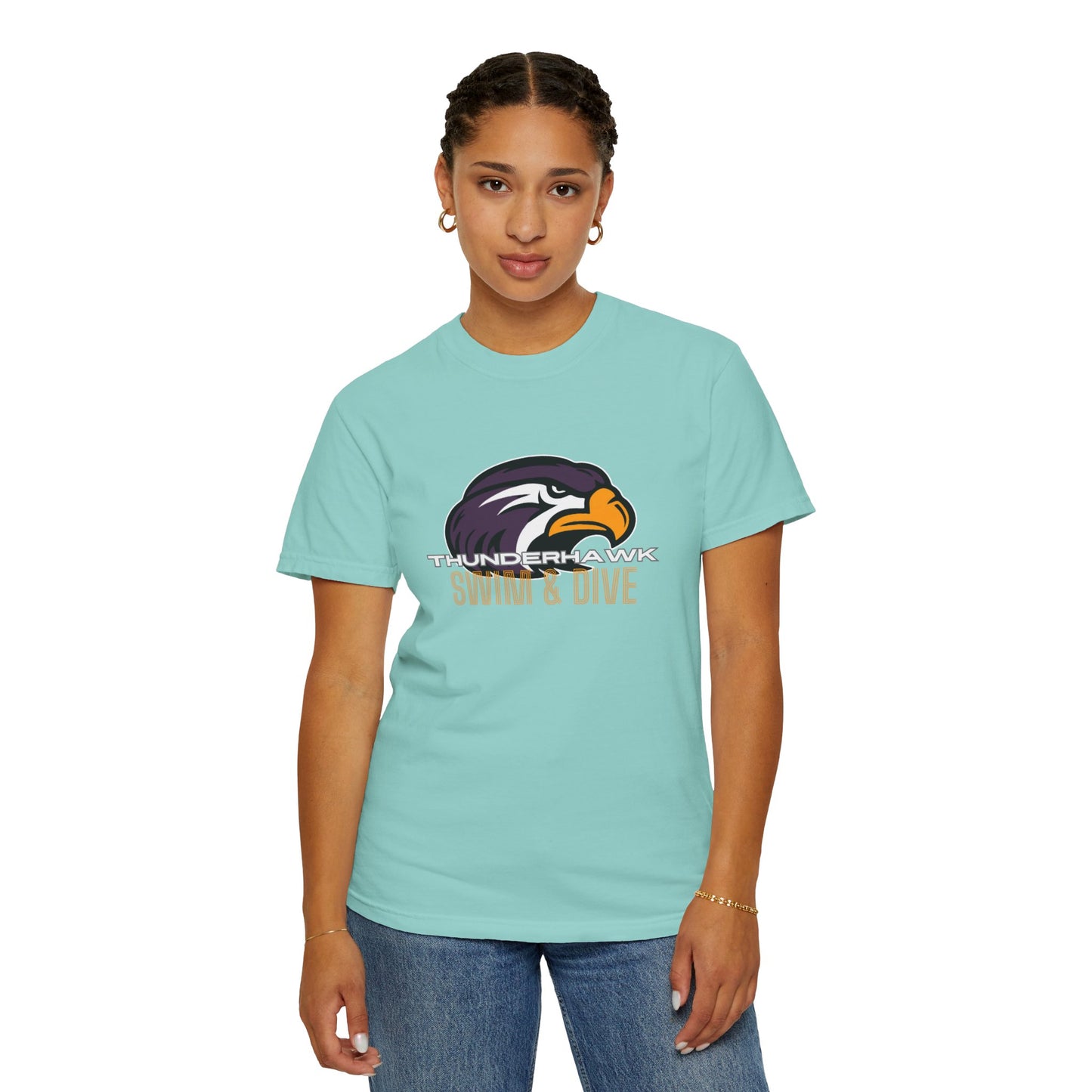 Montevideo Swim & Dive Unisex Garment-Dyed T-shirt