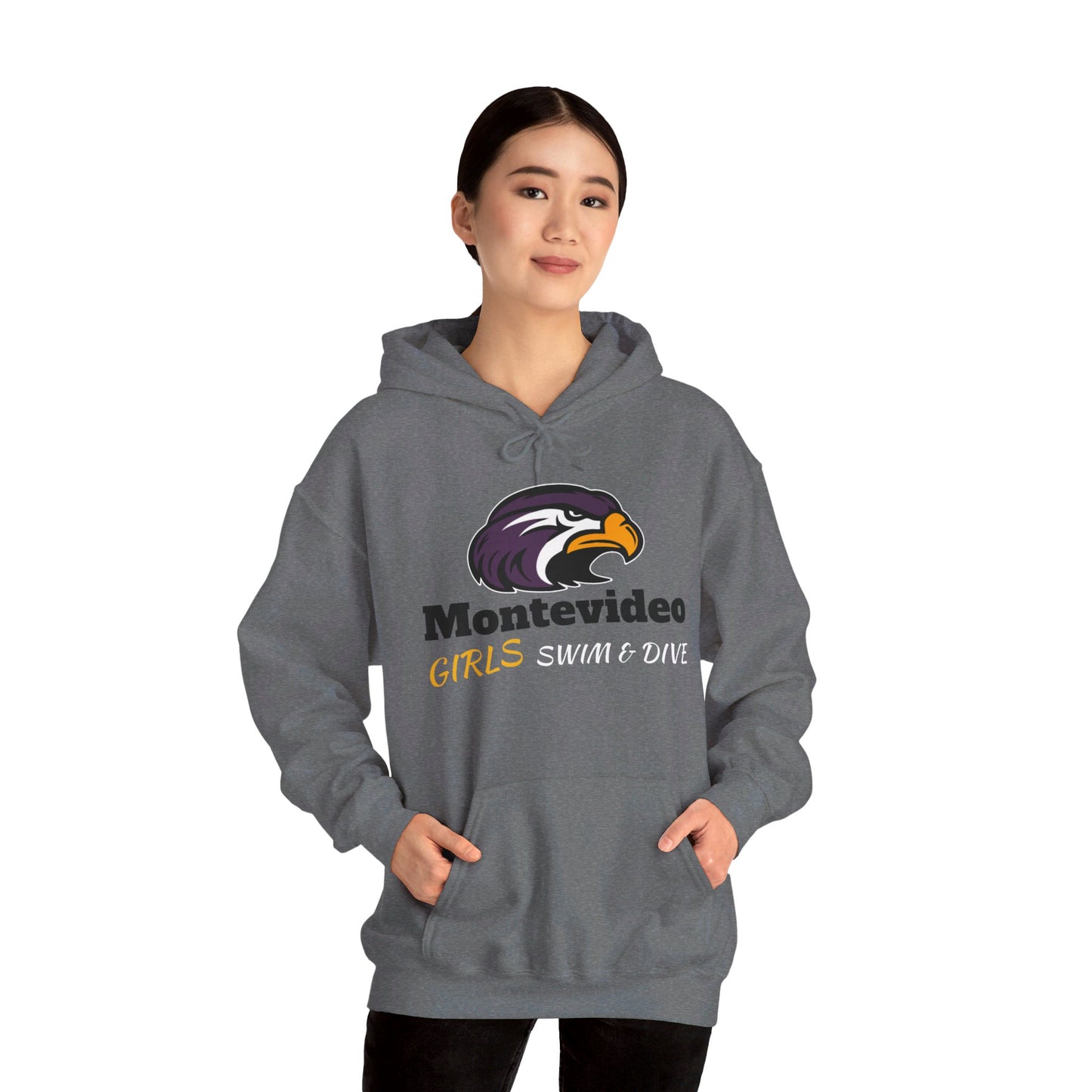 Thunderhawk Girls Swim & Dive 2024 Schedule Hooded Sweatshirt