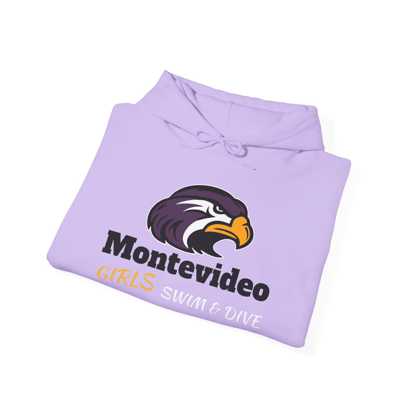 Thunderhawk Girls Swim & Dive 2024 Schedule Hooded Sweatshirt