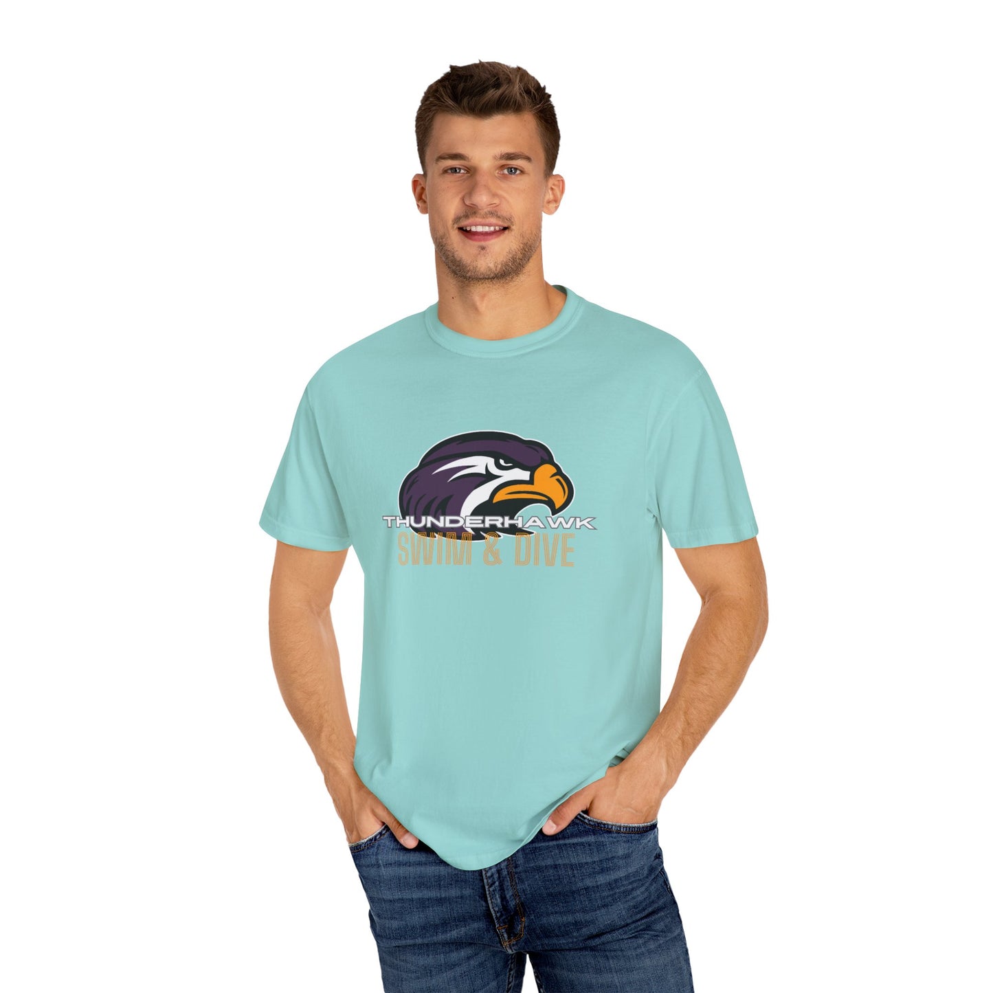 Montevideo Swim & Dive Unisex Garment-Dyed T-shirt