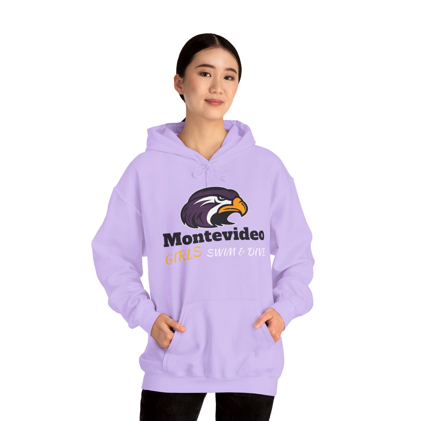 Thunderhawk Girls Swim & Dive 2024 Schedule Hooded Sweatshirt