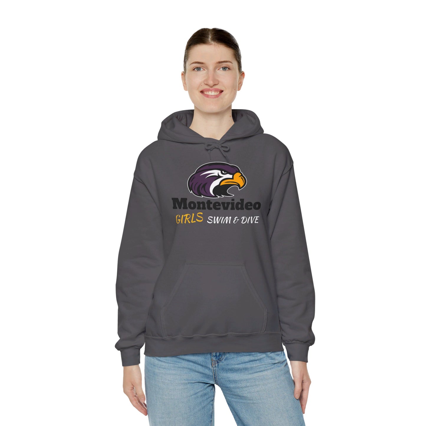 Thunderhawk Girls Swim & Dive 2024 Schedule Hooded Sweatshirt