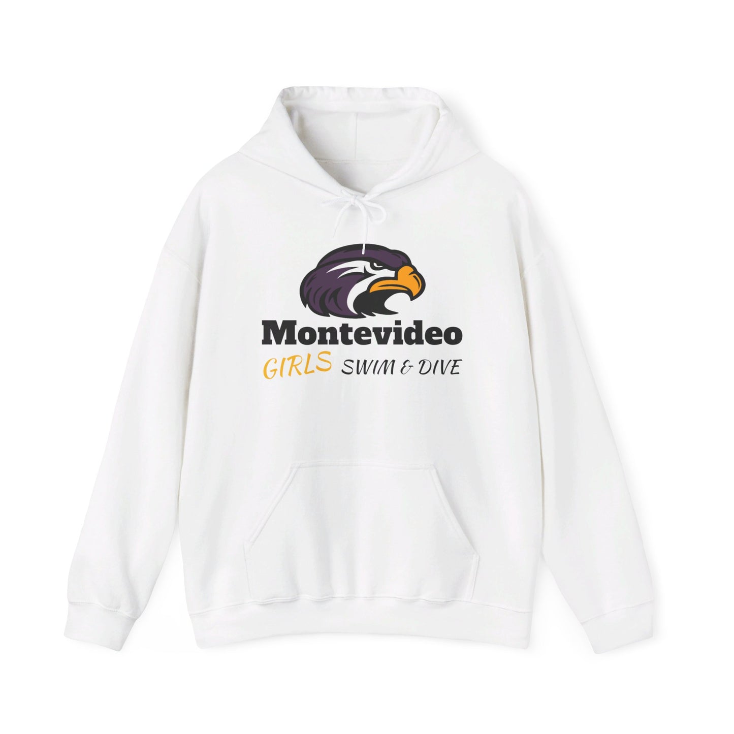 Thunderhawk Girls Swim & Dive 2024 Schedule Hooded Sweatshirt