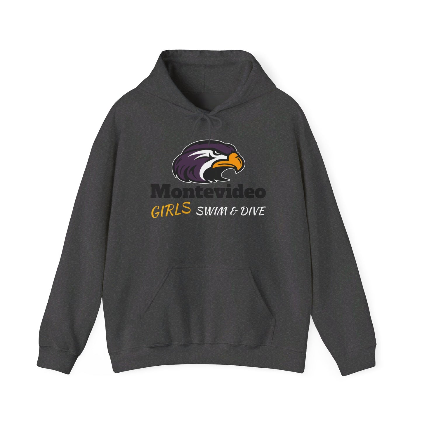 Thunderhawk Girls Swim & Dive 2024 Schedule Hooded Sweatshirt