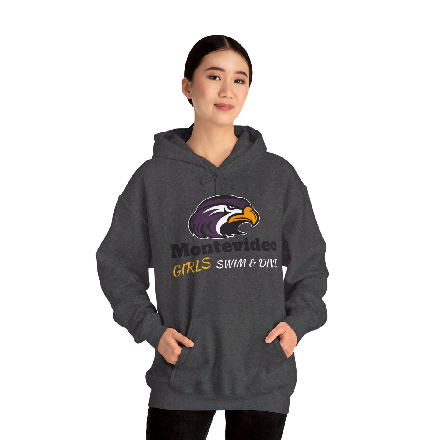 Thunderhawk Girls Swim & Dive 2024 Schedule Hooded Sweatshirt