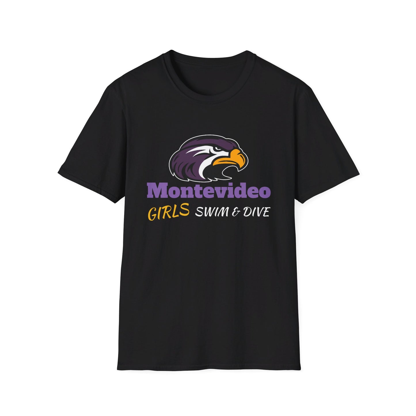 Thunderhawk Girls Swim & Dive 2024 Schedule Unisex Softstyle T-Shirt