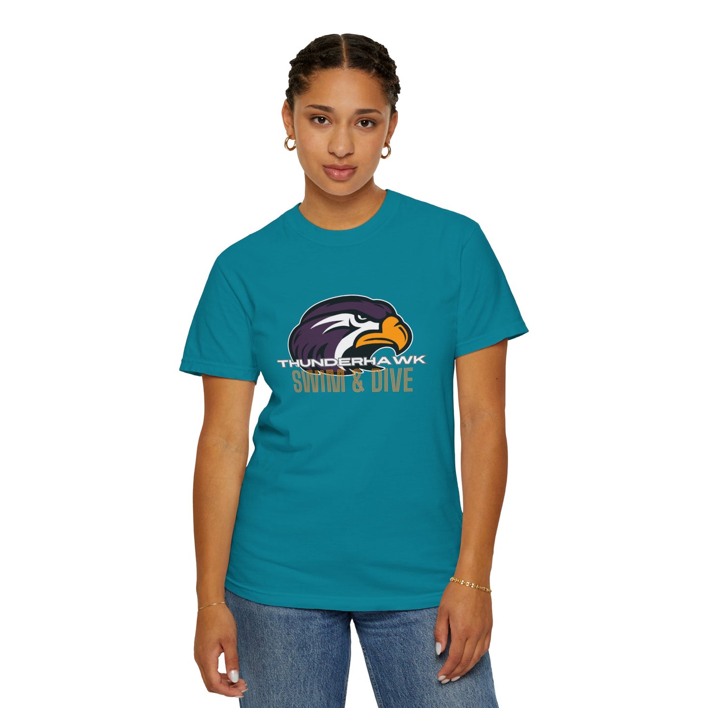 Montevideo Swim & Dive Unisex Garment-Dyed T-shirt