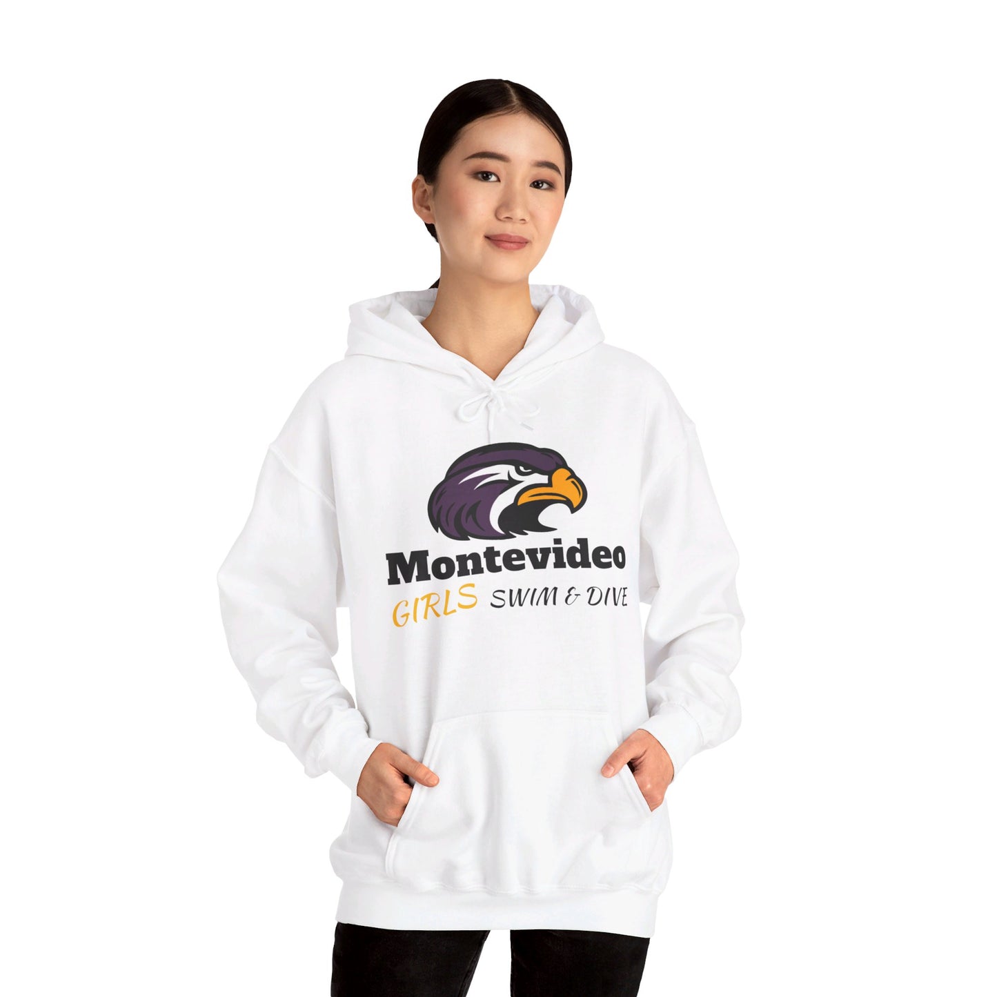 Thunderhawk Girls Swim & Dive 2024 Schedule Hooded Sweatshirt