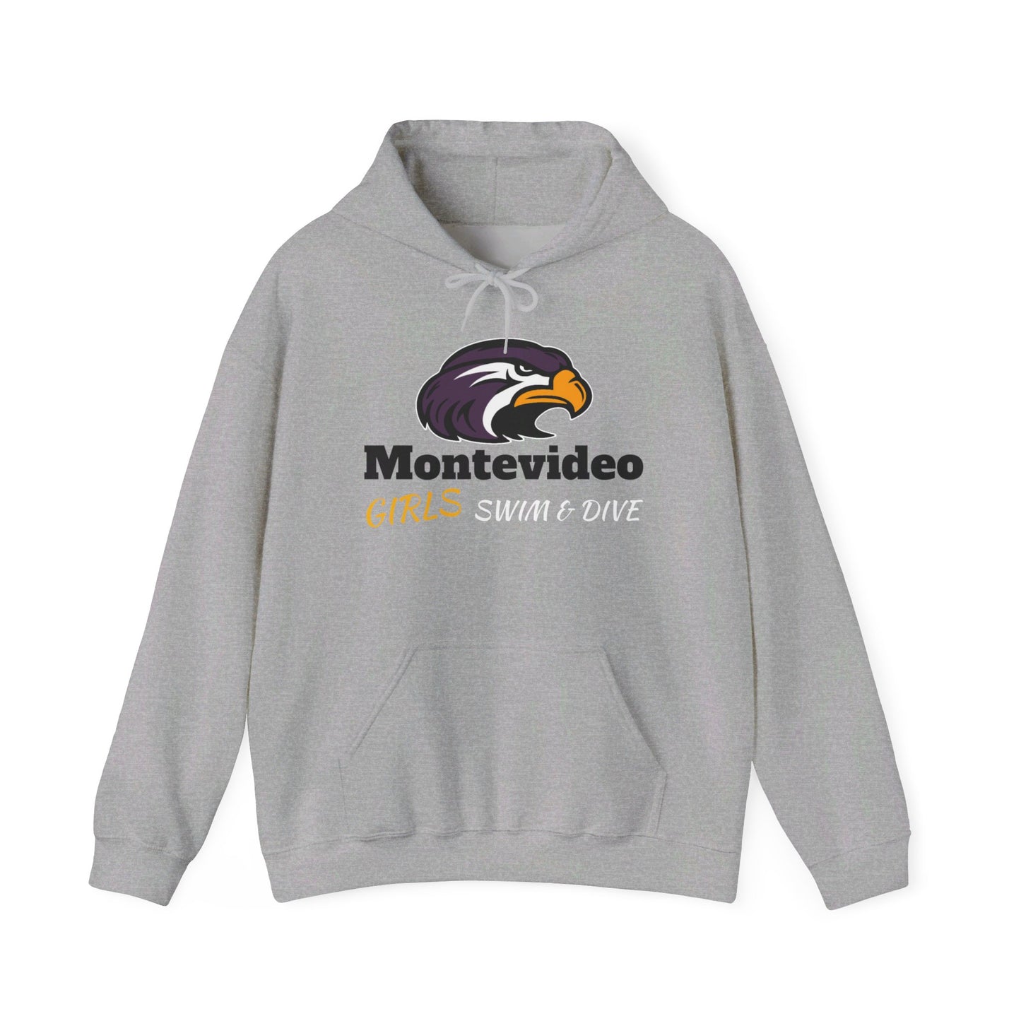 Thunderhawk Girls Swim & Dive 2024 Schedule Hooded Sweatshirt