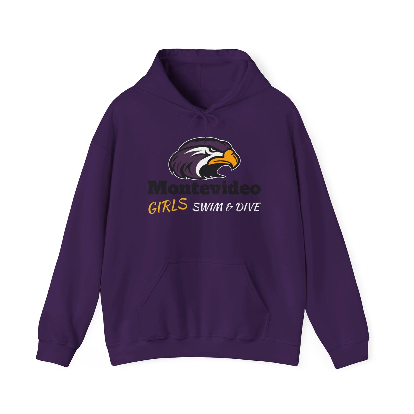 Thunderhawk Girls Swim & Dive 2024 Schedule Hooded Sweatshirt