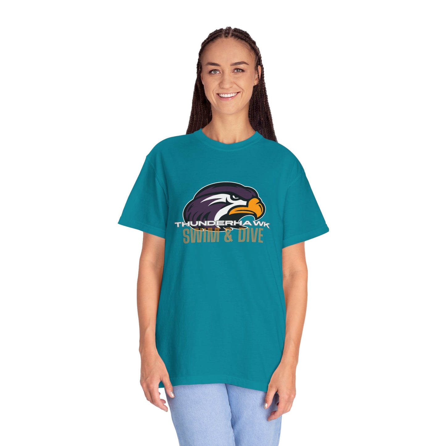 Montevideo Swim & Dive Unisex Garment-Dyed T-shirt