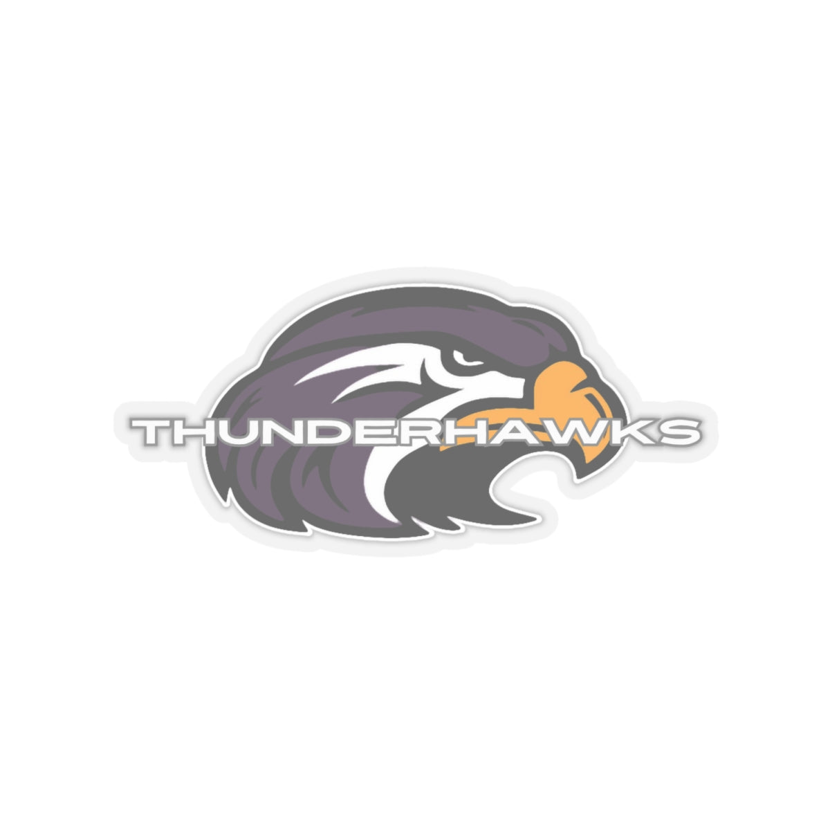 Thunderhawk Logo Only Kiss-Cut Stickers