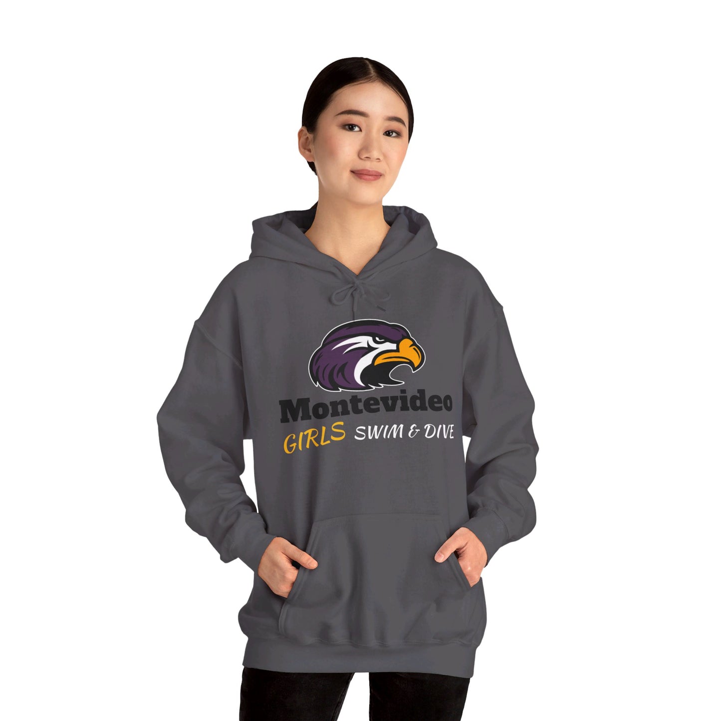 Thunderhawk Girls Swim & Dive 2024 Schedule Hooded Sweatshirt