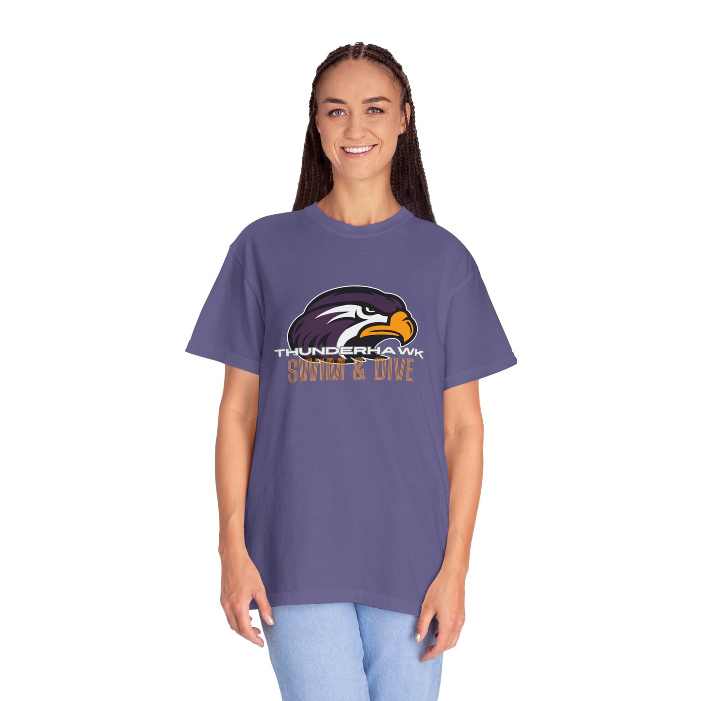 Montevideo Swim & Dive Unisex Garment-Dyed T-shirt